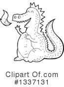 Dragon Clipart #1337131 by lineartestpilot