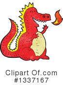 Dragon Clipart #1337167 by lineartestpilot