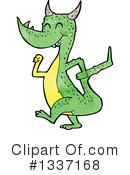 Dragon Clipart #1337168 by lineartestpilot