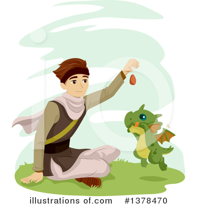 Royalty-Free (RF) Dragon Clipart Illustration by BNP Design Studio - Stock Sample #1378470