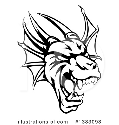 Royalty-Free (RF) Dragon Clipart Illustration by AtStockIllustration - Stock Sample #1383098