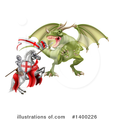 Royalty-Free (RF) Dragon Clipart Illustration by AtStockIllustration - Stock Sample #1400226