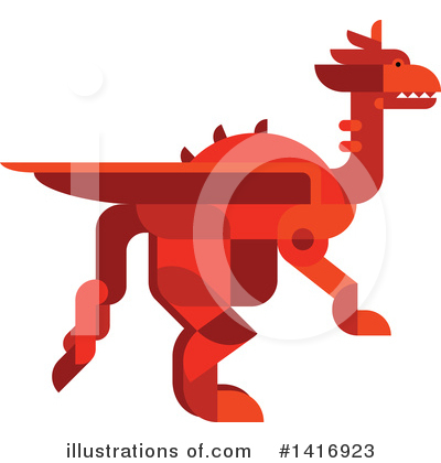 Royalty-Free (RF) Dragon Clipart Illustration by Vector Tradition SM - Stock Sample #1416923