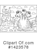 Dragon Clipart #1423578 by visekart