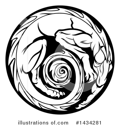 Royalty-Free (RF) Dragon Clipart Illustration by AtStockIllustration - Stock Sample #1434281