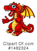 Dragon Clipart #1482324 by AtStockIllustration