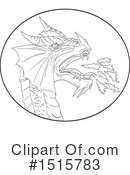 Dragon Clipart #1515783 by patrimonio