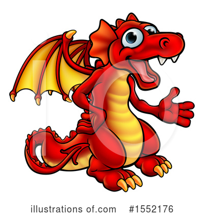 Royalty-Free (RF) Dragon Clipart Illustration by AtStockIllustration - Stock Sample #1552176
