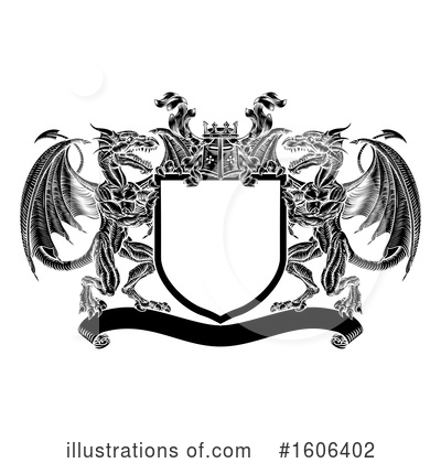 Royalty-Free (RF) Dragon Clipart Illustration by AtStockIllustration - Stock Sample #1606402