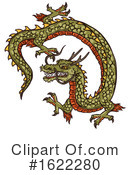 Dragon Clipart #1622280 by Vector Tradition SM