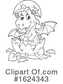 Dragon Clipart #1624343 by visekart