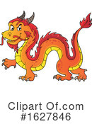 Dragon Clipart #1627846 by visekart