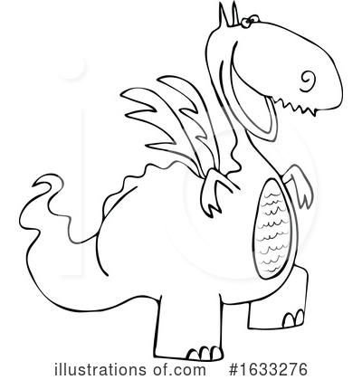 Royalty-Free (RF) Dragon Clipart Illustration by djart - Stock Sample #1633276