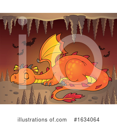 Royalty-Free (RF) Dragon Clipart Illustration by visekart - Stock Sample #1634064