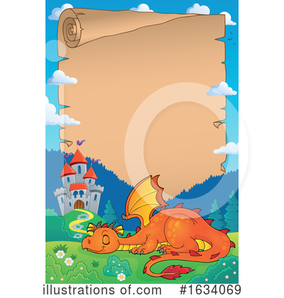 Royalty-Free (RF) Dragon Clipart Illustration by visekart - Stock Sample #1634069