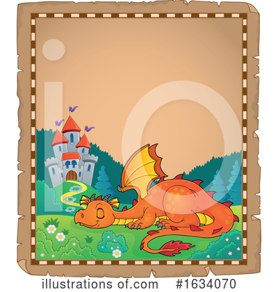 Royalty-Free (RF) Dragon Clipart Illustration by visekart - Stock Sample #1634070