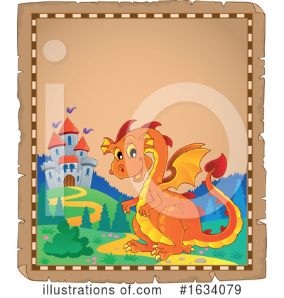 Royalty-Free (RF) Dragon Clipart Illustration by visekart - Stock Sample #1634079