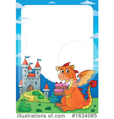 Royalty-Free (RF) Dragon Clipart Illustration by visekart - Stock Sample #1634085
