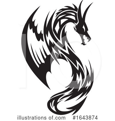 Royalty-Free (RF) Dragon Clipart Illustration by Morphart Creations - Stock Sample #1643874