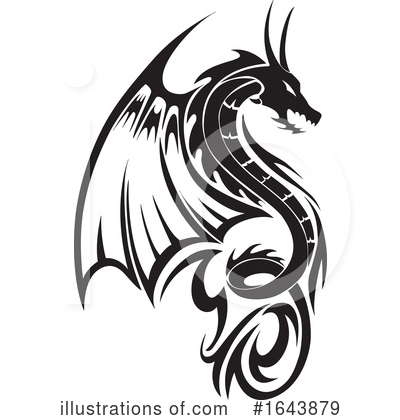 Royalty-Free (RF) Dragon Clipart Illustration by Morphart Creations - Stock Sample #1643879