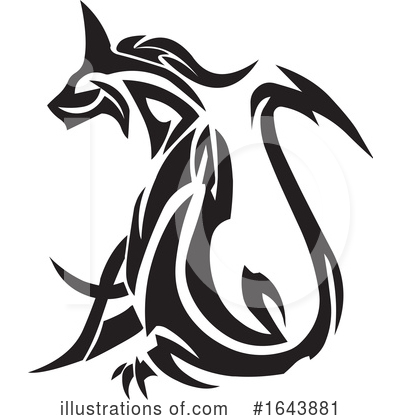 Royalty-Free (RF) Dragon Clipart Illustration by Morphart Creations - Stock Sample #1643881