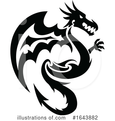 Royalty-Free (RF) Dragon Clipart Illustration by Morphart Creations - Stock Sample #1643882