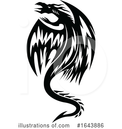 Royalty-Free (RF) Dragon Clipart Illustration by Morphart Creations - Stock Sample #1643886