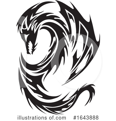 Royalty-Free (RF) Dragon Clipart Illustration by Morphart Creations - Stock Sample #1643888