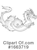 Dragon Clipart #1663719 by Pushkin