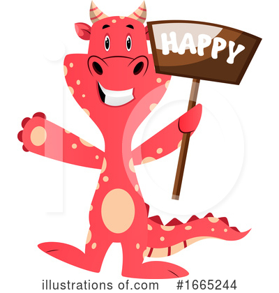 Royalty-Free (RF) Dragon Clipart Illustration by Morphart Creations - Stock Sample #1665244