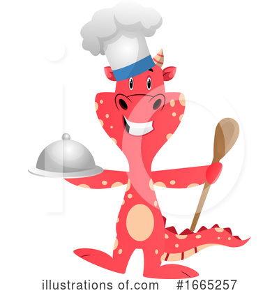 Royalty-Free (RF) Dragon Clipart Illustration by Morphart Creations - Stock Sample #1665257