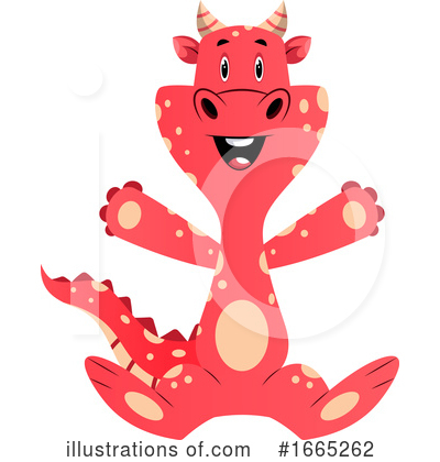 Royalty-Free (RF) Dragon Clipart Illustration by Morphart Creations - Stock Sample #1665262