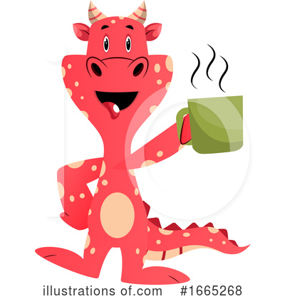 Royalty-Free (RF) Dragon Clipart Illustration by Morphart Creations - Stock Sample #1665268