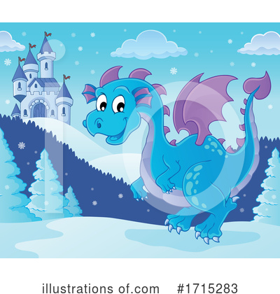 Royalty-Free (RF) Dragon Clipart Illustration by visekart - Stock Sample #1715283