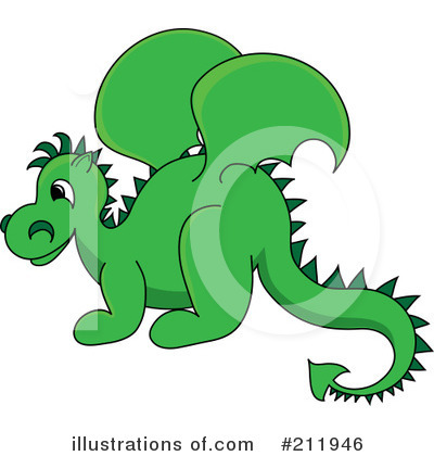 Dragon Clipart #211946 by Pams Clipart