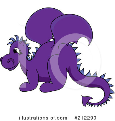 Dragon Clipart #212290 by Pams Clipart