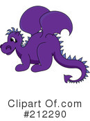 Dragon Clipart #212290 by Pams Clipart