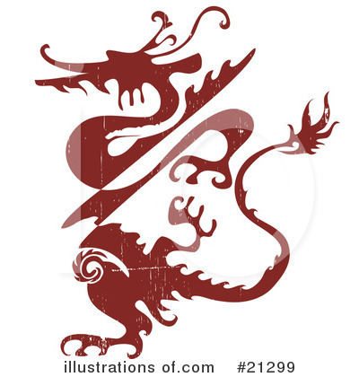 Royalty-Free (RF) Dragon Clipart Illustration by OnFocusMedia - Stock Sample #21299