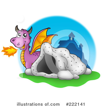 Royalty-Free (RF) Dragon Clipart Illustration by visekart - Stock Sample #222141