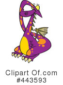 Dragon Clipart #443593 by toonaday