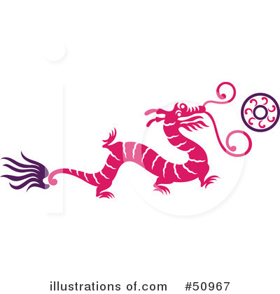 Royalty-Free (RF) Dragon Clipart Illustration by Cherie Reve - Stock Sample #50967