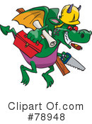 Dragon Clipart #78948 by Dennis Holmes Designs