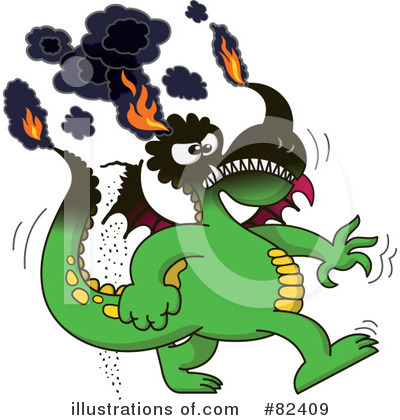 Dragon Clipart #82409 by Zooco