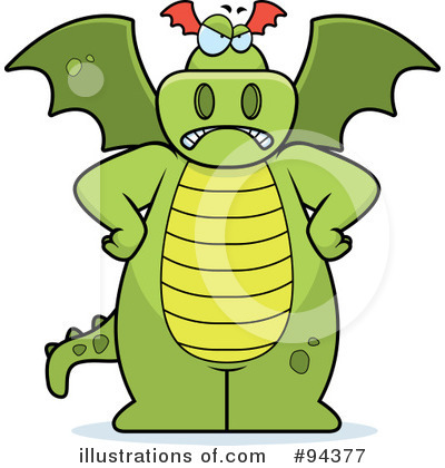 Dragon Clipart #94377 by Cory Thoman