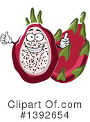 Dragon Fruit Clipart #1392654 by Vector Tradition SM