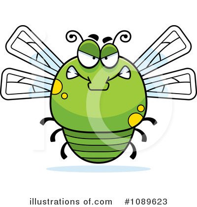 Royalty-Free (RF) Dragonfly Clipart Illustration by Cory Thoman - Stock Sample #1089623