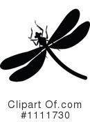Dragonfly Clipart #1111730 by Prawny Vintage