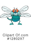 Dragonfly Clipart #1280297 by Dennis Holmes Designs