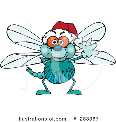 Dragonfly Clipart #1283367 by Dennis Holmes Designs