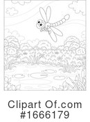 Dragonfly Clipart #1666179 by Alex Bannykh